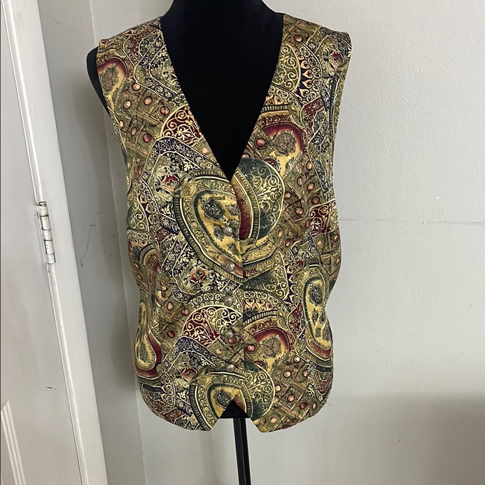 Elegant Multicolor Paisley Women's Top